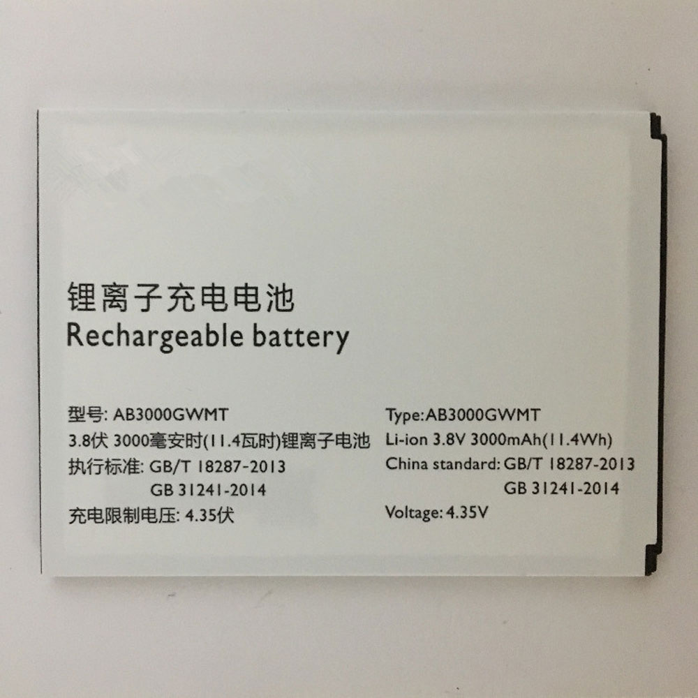 AB3000GWMT batería